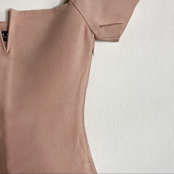 Few Moda Blush Bodycon Mini Dress - Picture 4 of 11